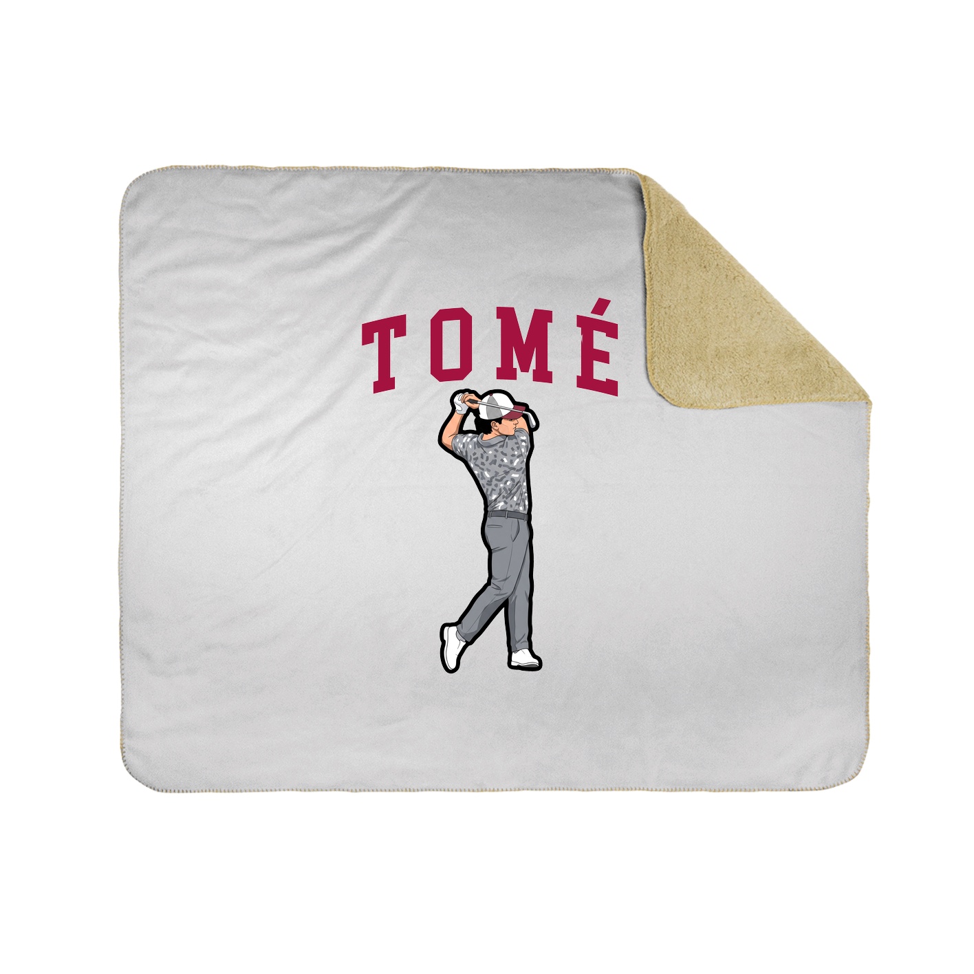 50x60 Sherpa Lined Throw Blanket