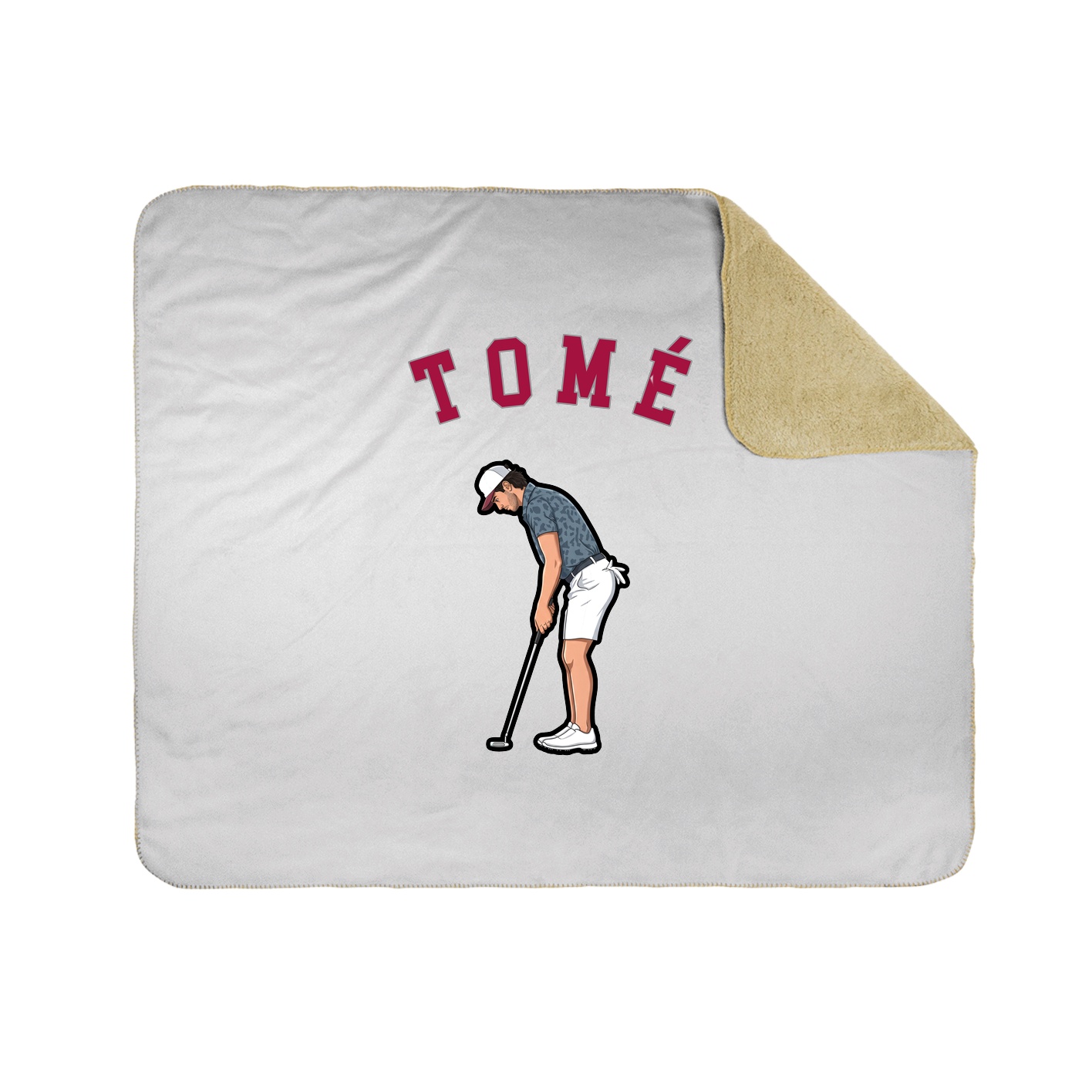 50x60 Sherpa Lined Throw Blanket