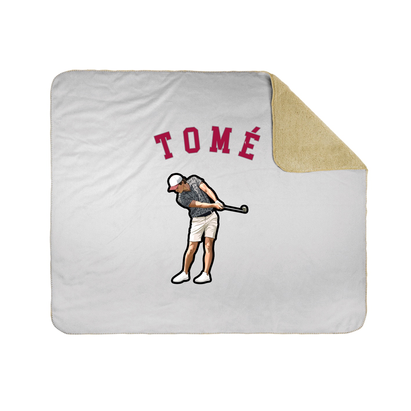 50x60 Sherpa Lined Throw Blanket