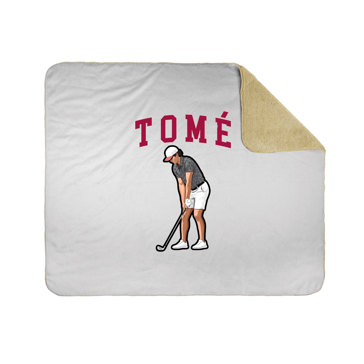 50x60 Sherpa Lined Throw Blanket