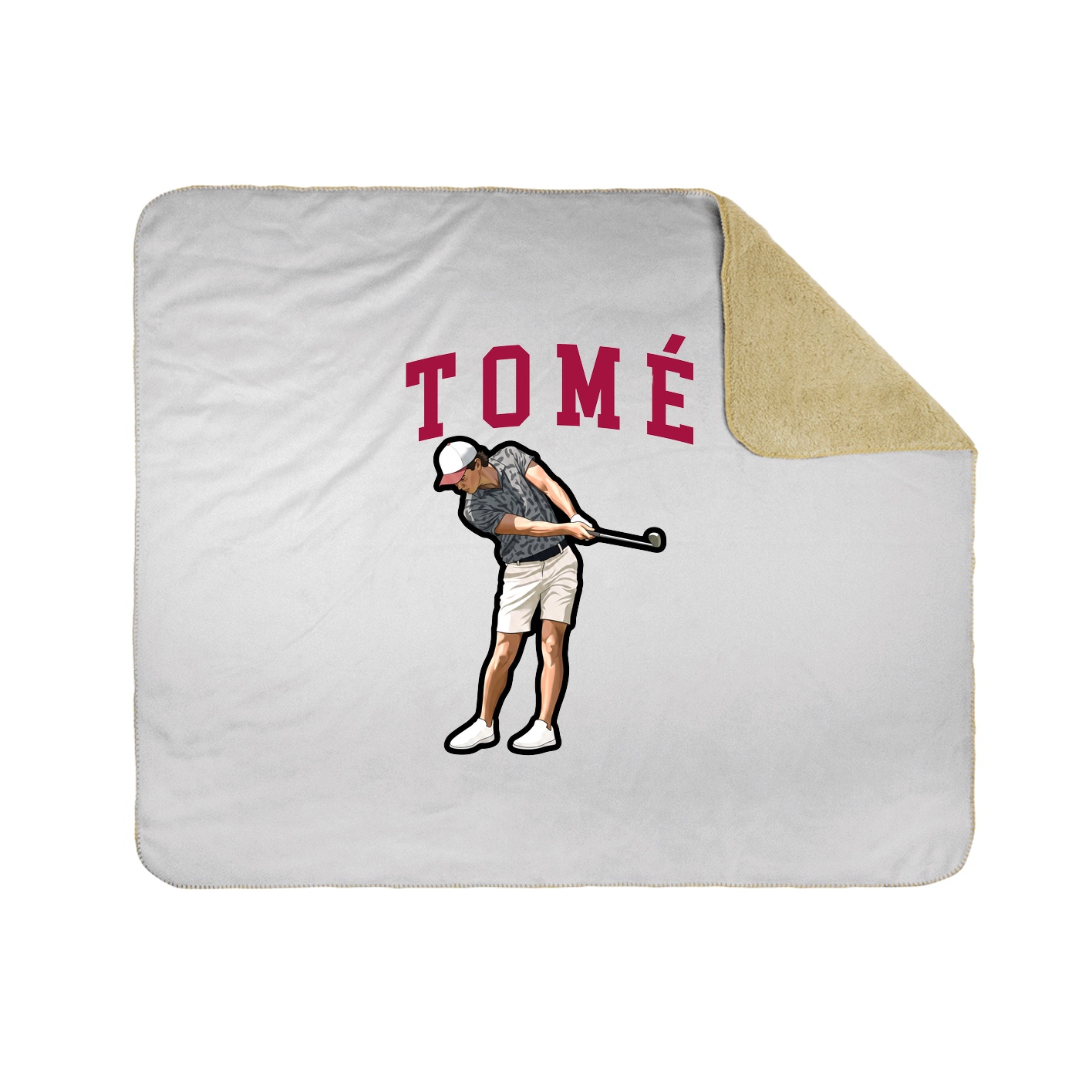 50x60 Sherpa Lined Throw Blanket