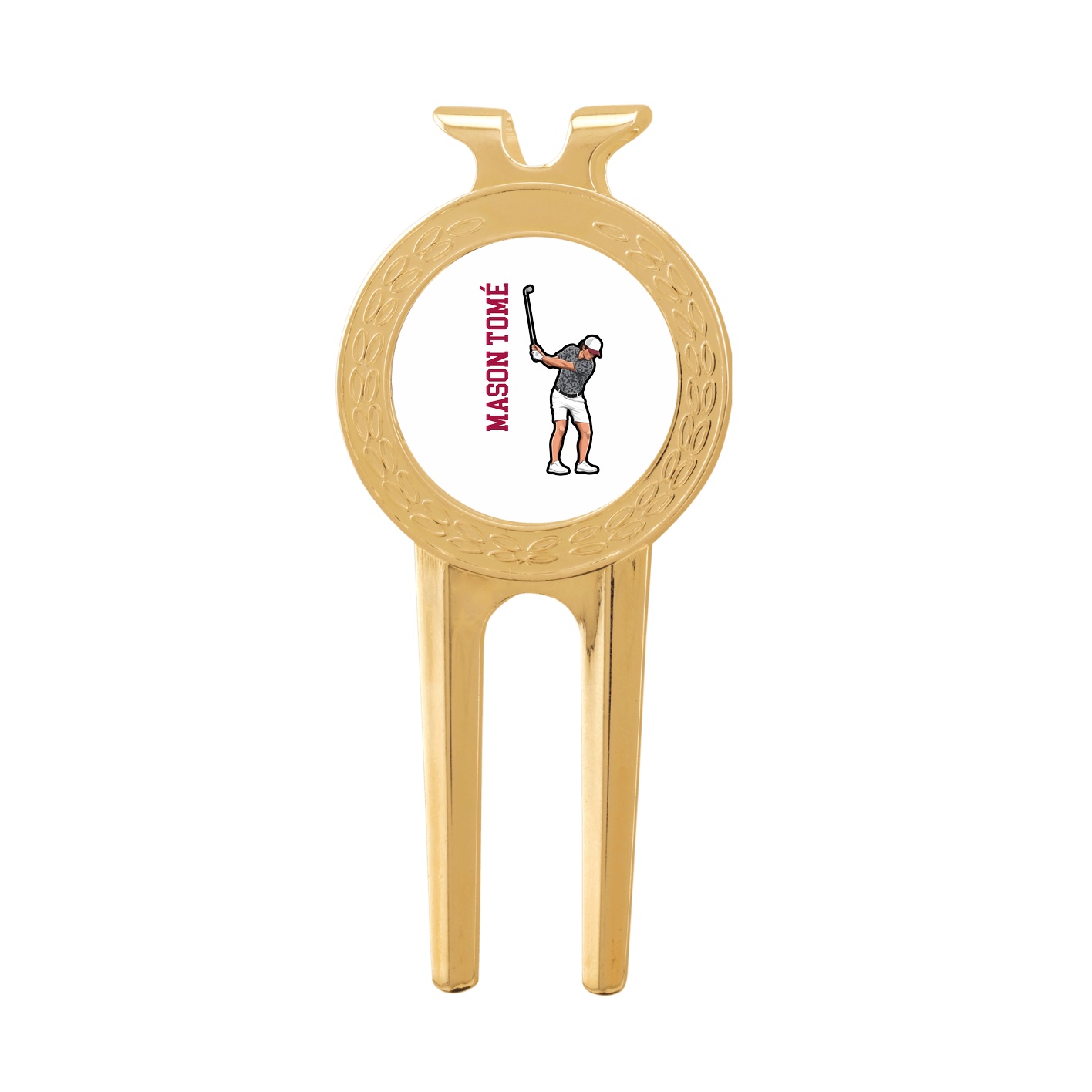 Divot Tool with Ball Marker — Name Vertical in Classic