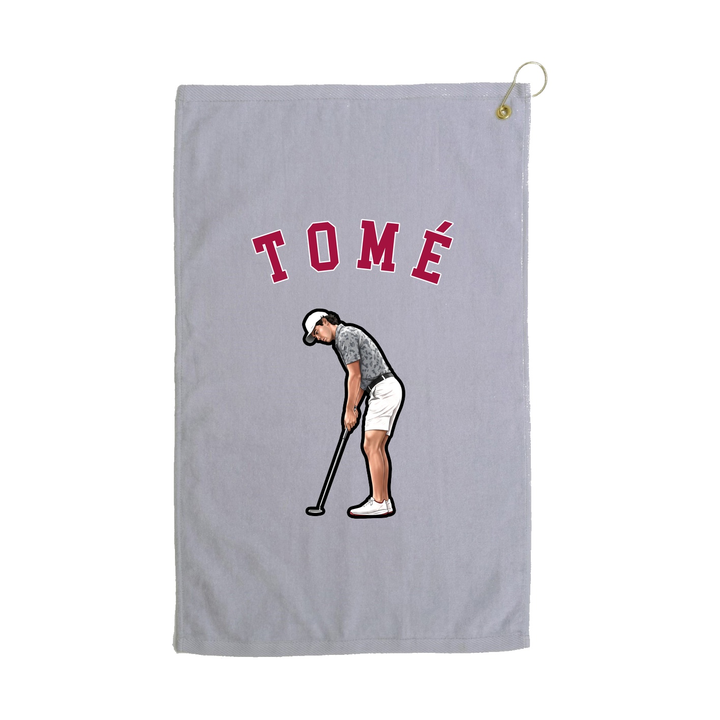 Golf Towel — Shirsey Arch in Grey