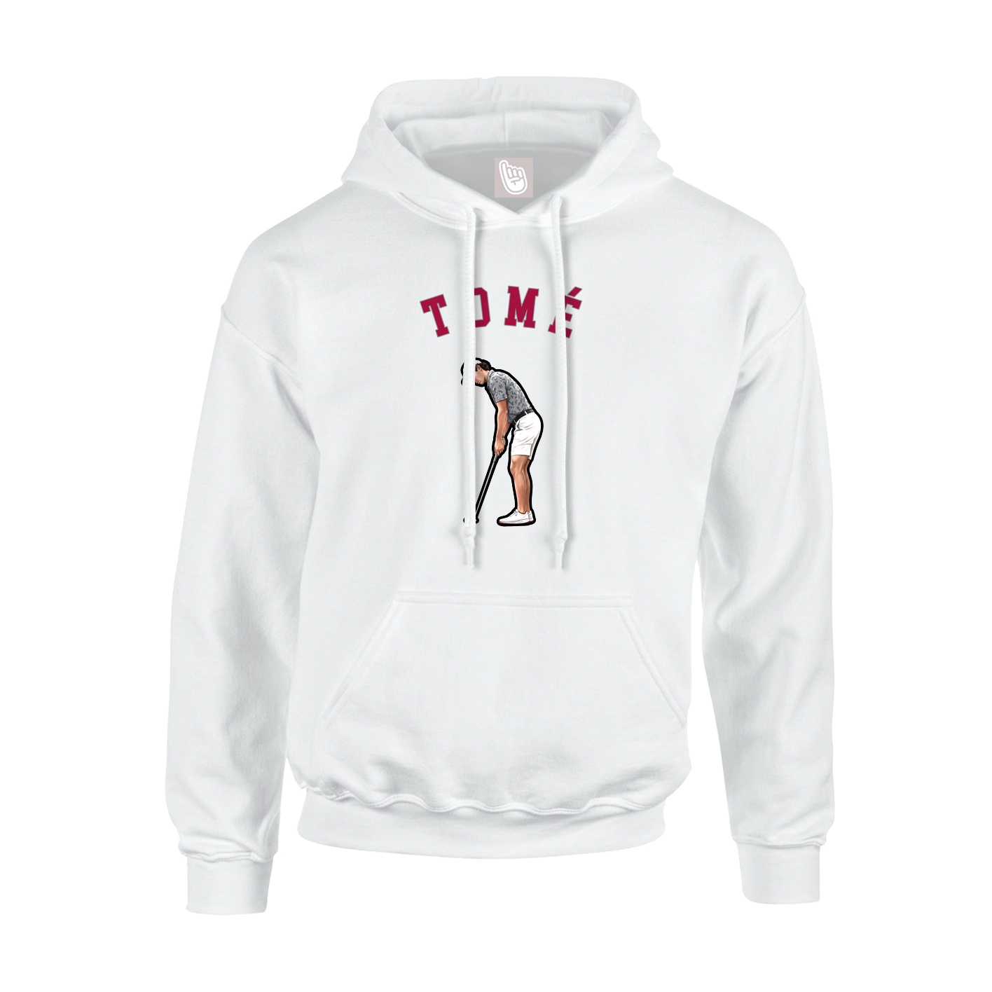 Hoodie — Shirsey Arch in White