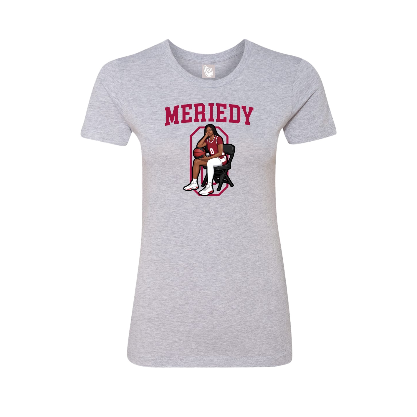Fitted Women's Tee — Shirsey in Grey