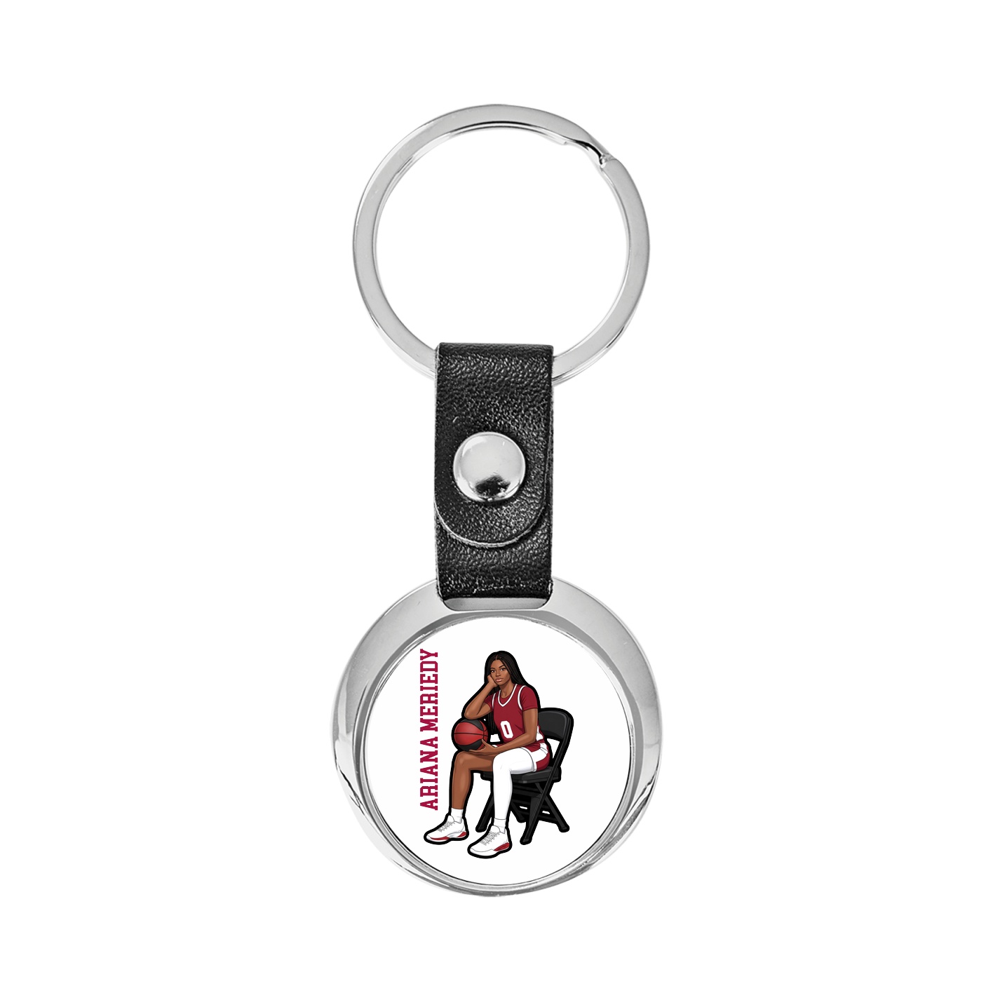Key Chain — Name Vertical in Classic