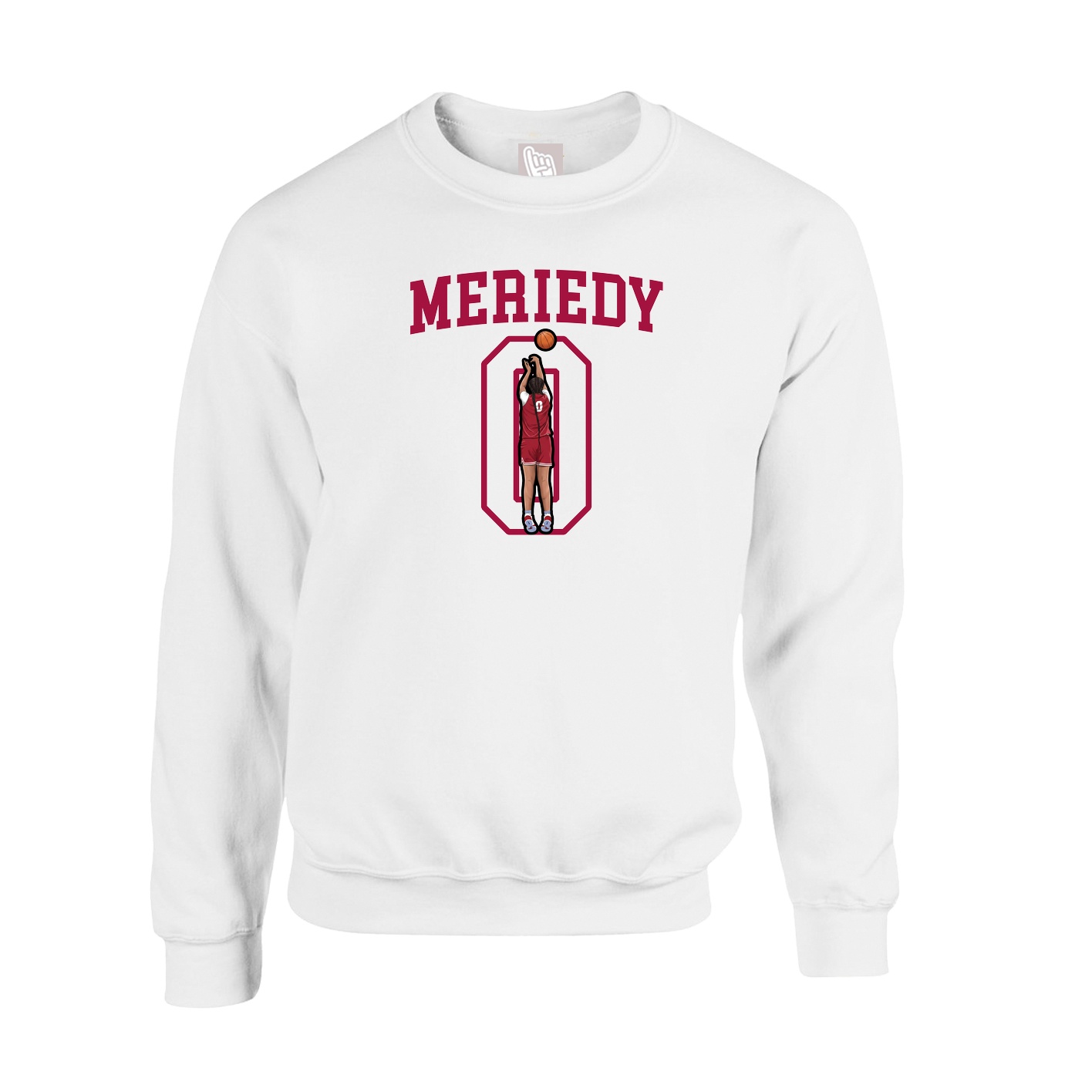 Fleece Crew — Shirsey in White