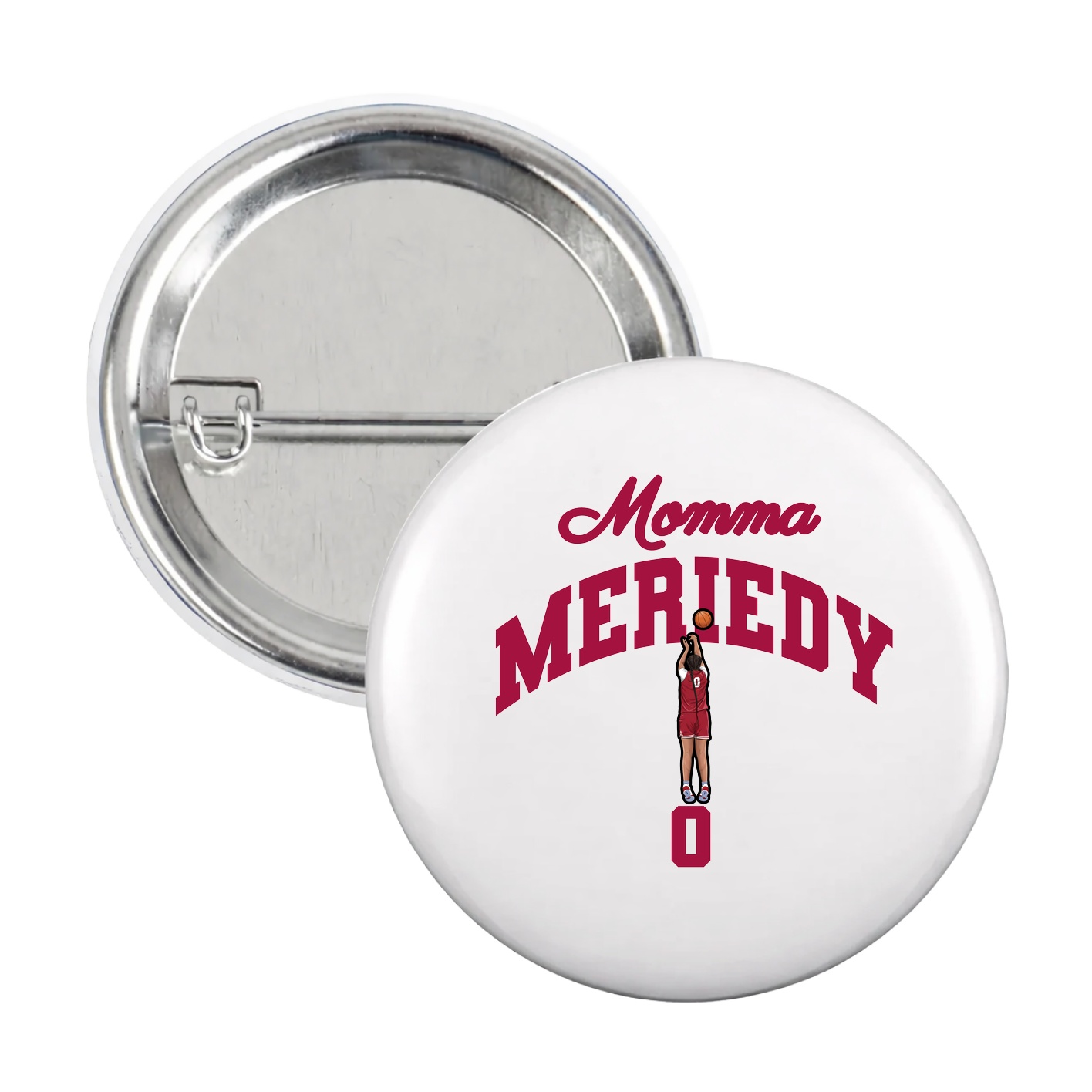 Game Day Button — Mothers Day Arch in White