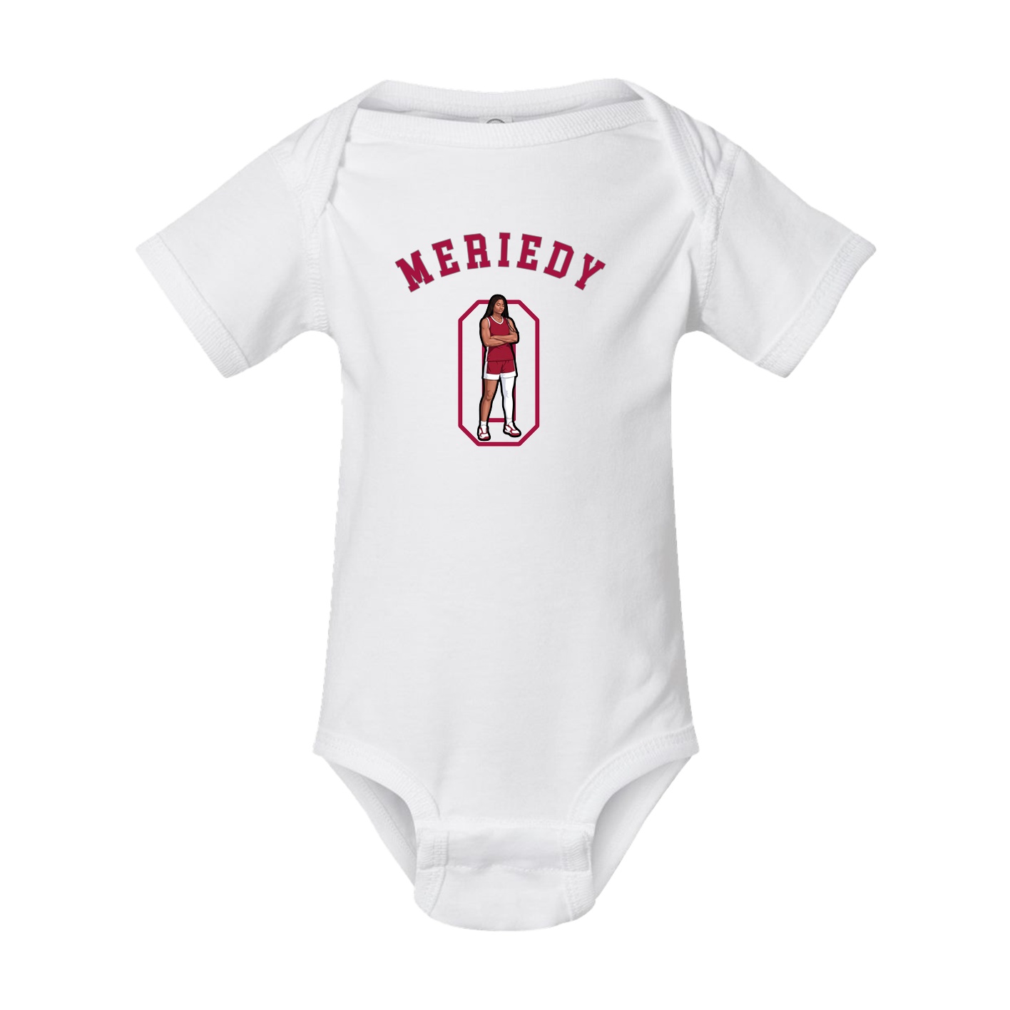 Baby Onesie — Shirsey Arch in White