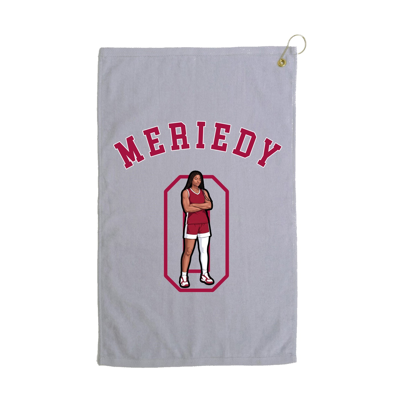Golf Towel — Shirsey Arch in Grey