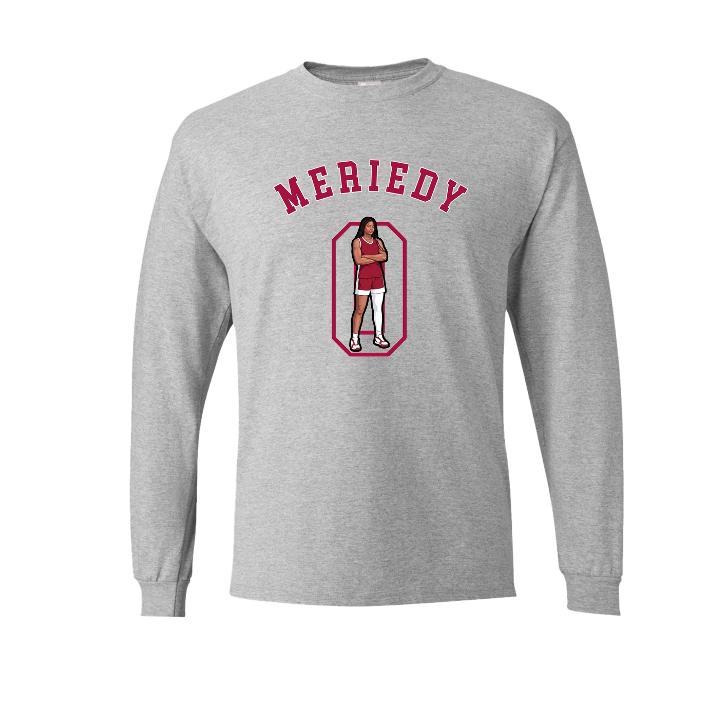 Long Sleeve Tee — Shirsey Arch in Grey