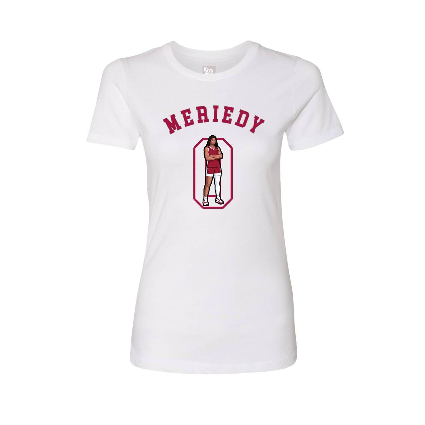 Womens Tee — Shirsey Arch in White