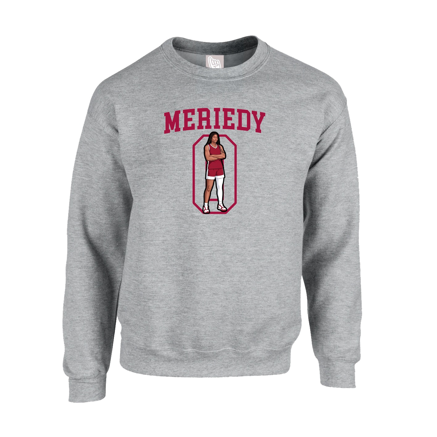 Fleece Crew — Shirsey in Grey