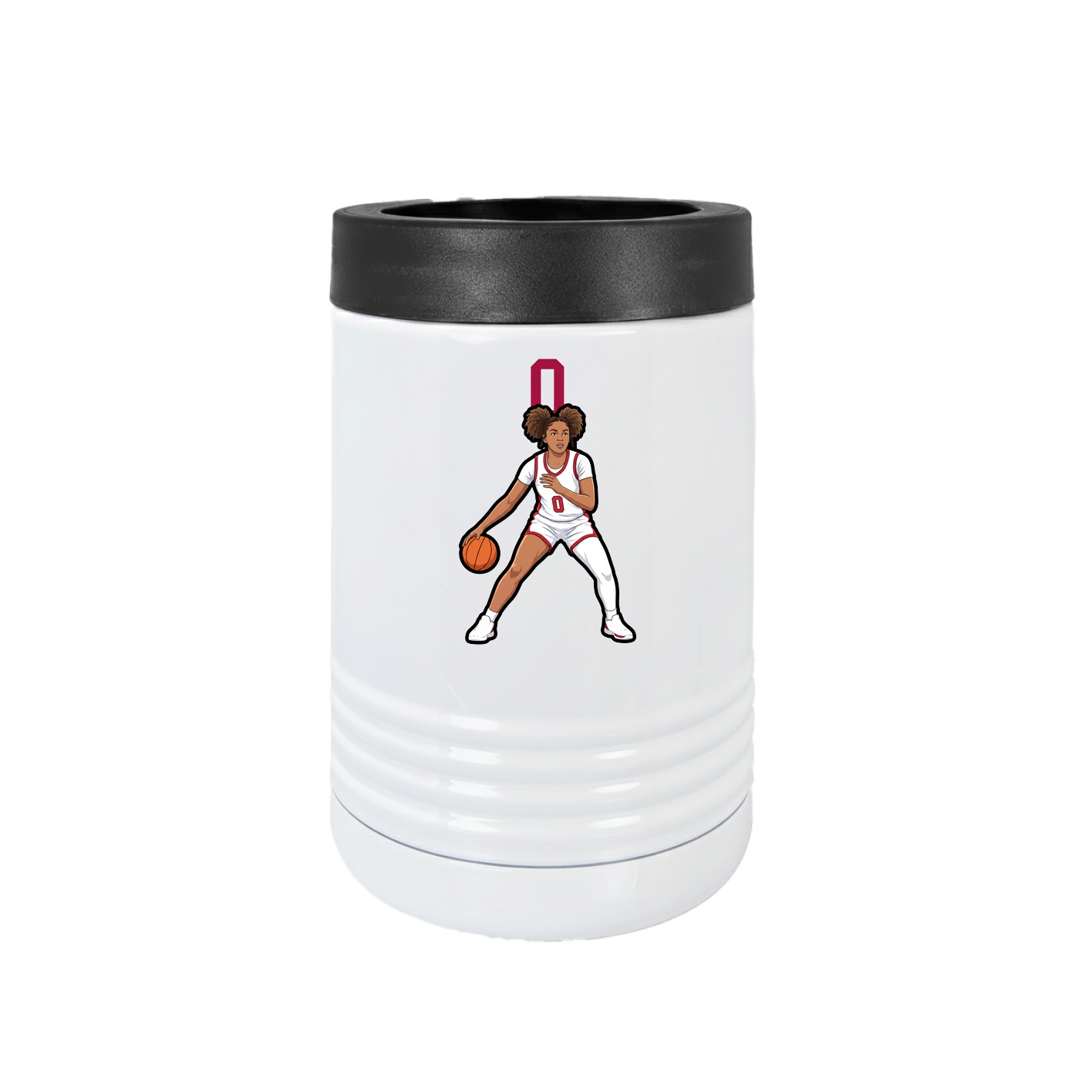 Beverage Holder — Number Top in White