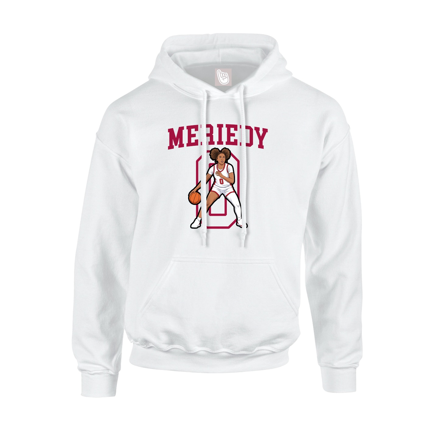 Hoodie — Shirsey in White
