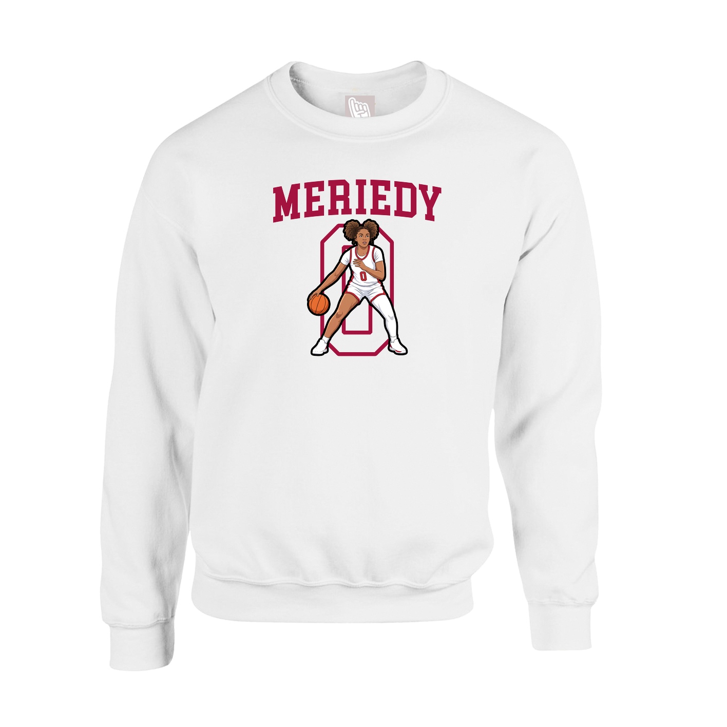 Fleece Crew — Shirsey in White