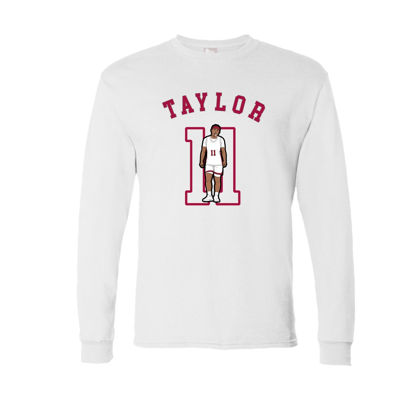 Long Sleeve Tee — Shirsey Arch in White