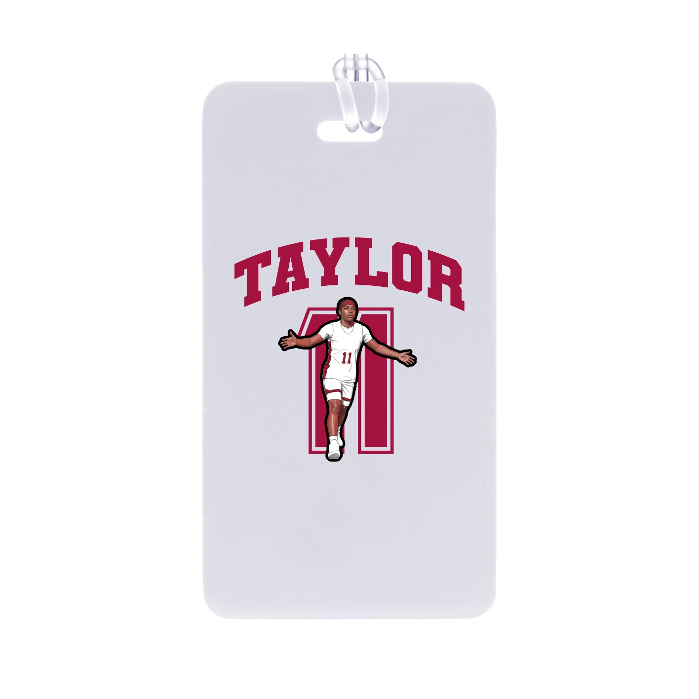 Bag Tag — Number in Classic