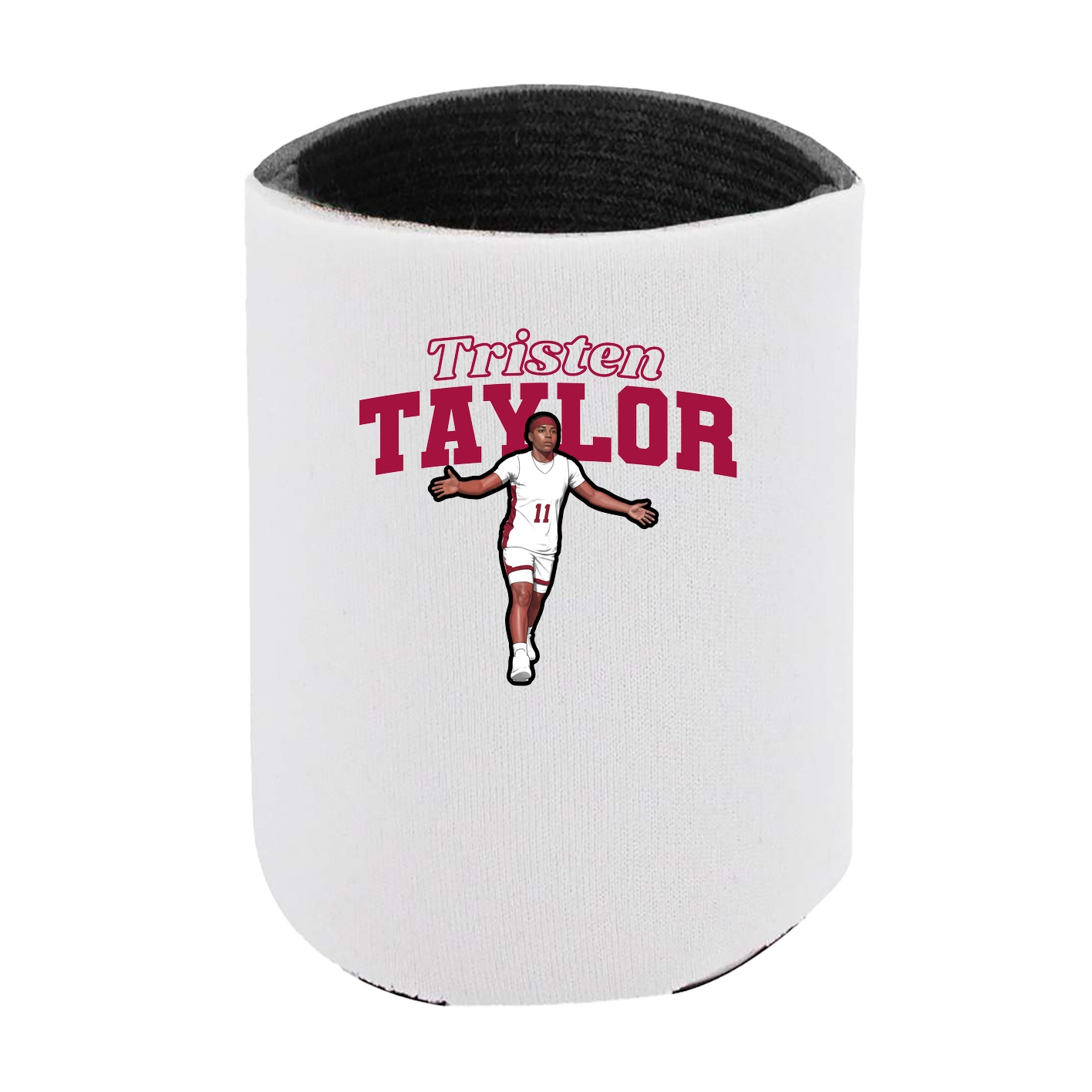 Can Holder — Name Arch in White