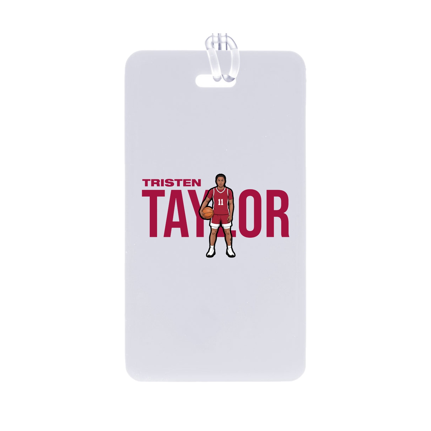 Bag Tag — Player Name in Classic
