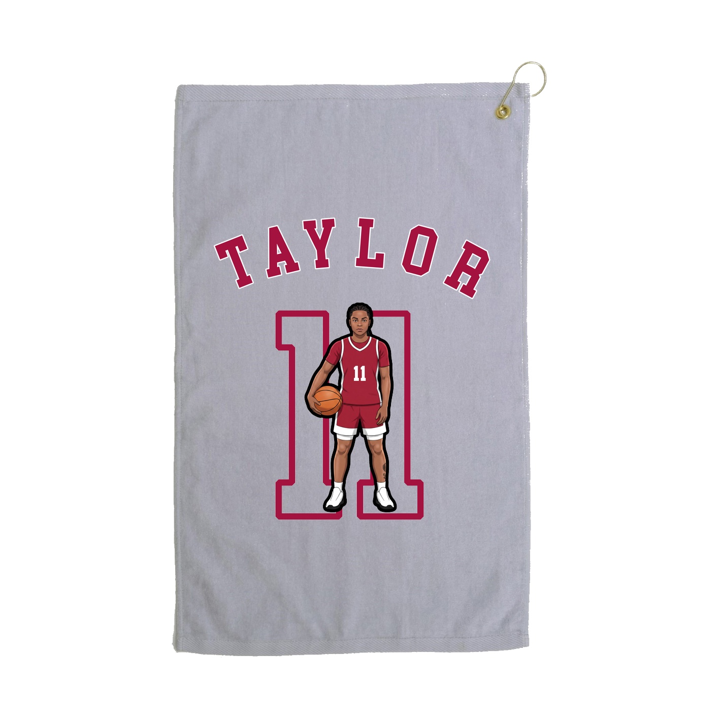 Golf Towel — Shirsey Arch in Grey