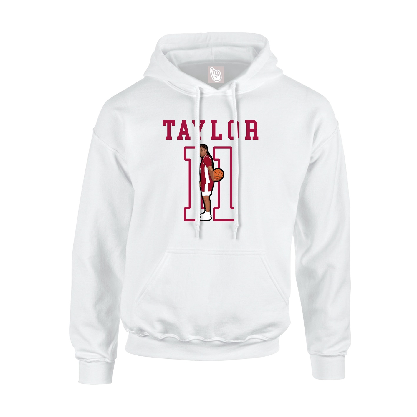 Youth Hoodie — Shirsey in White