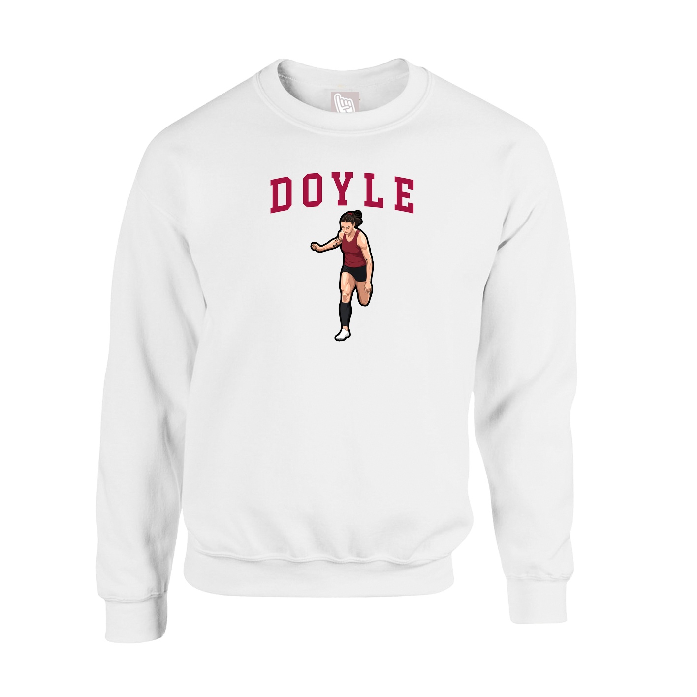 Fleece Crew — Shirsey in White