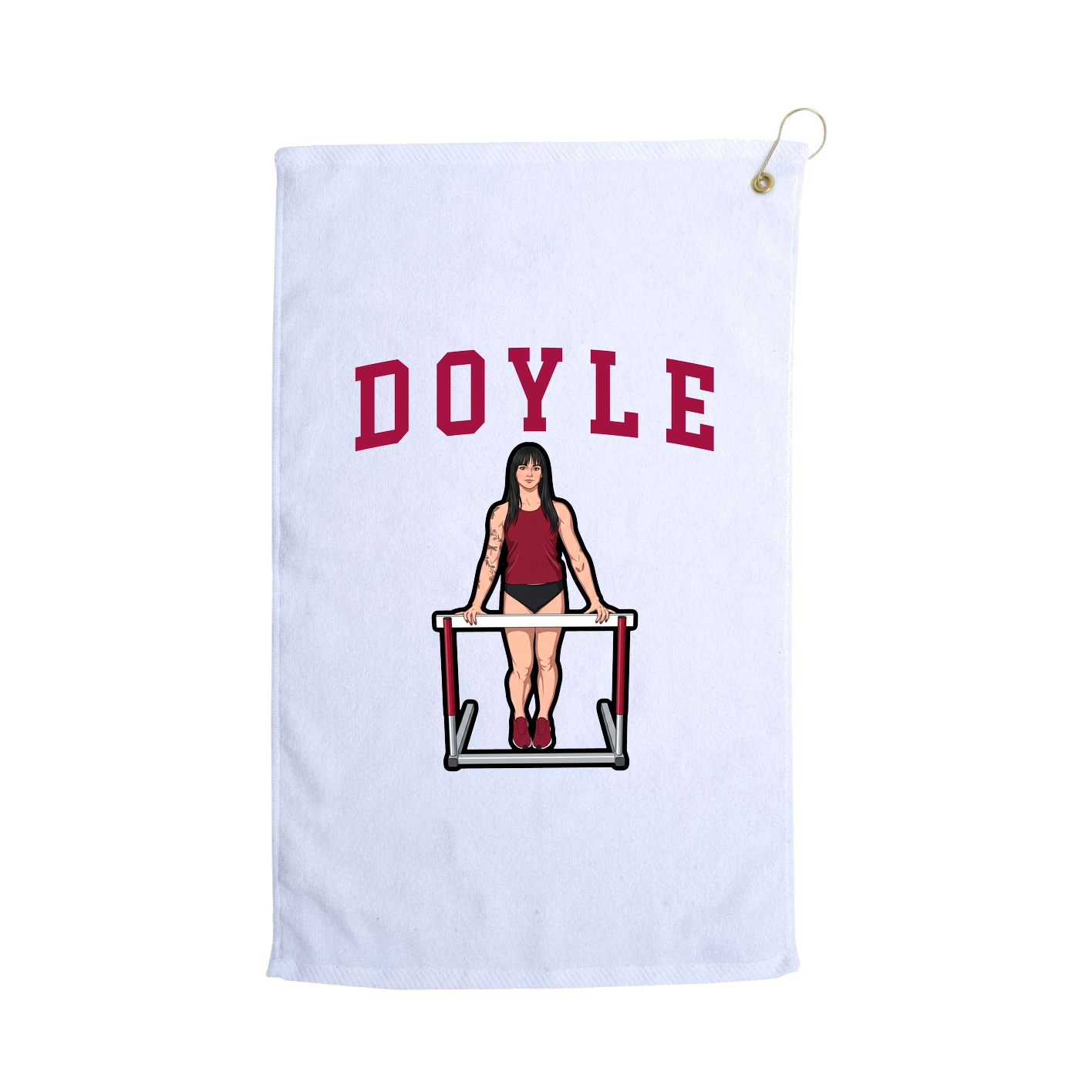 Golf Towel — Shirsey in White