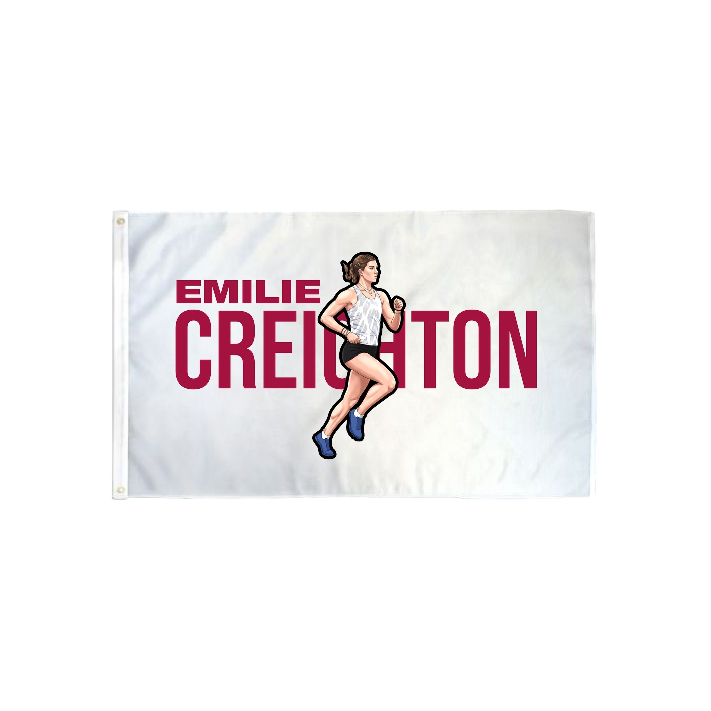 3x5 Flag — Player Name in Classic
