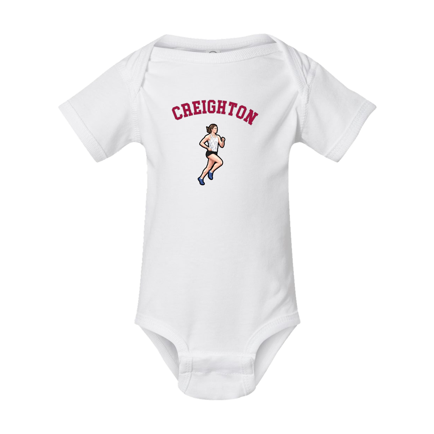 Baby Onesie — Shirsey Arch in White