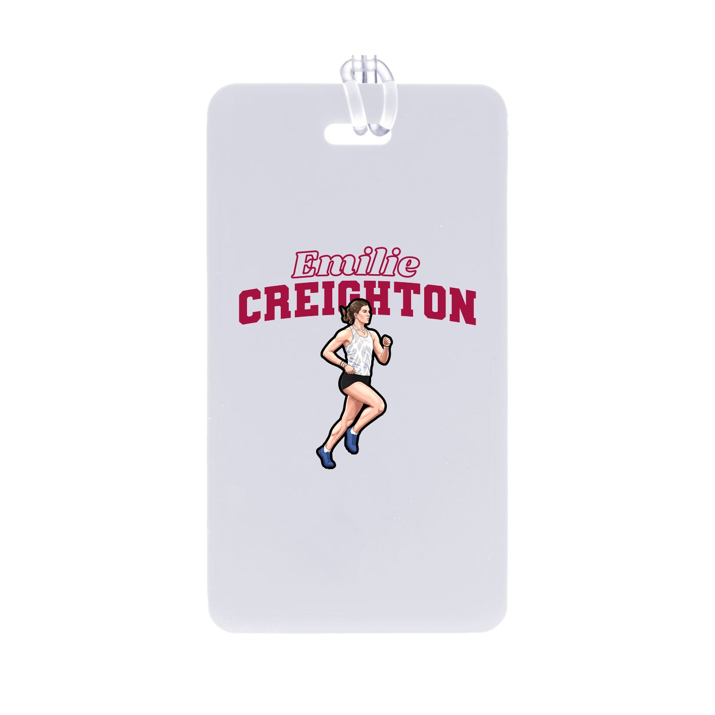 Bag Tag — Name Arch in Classic