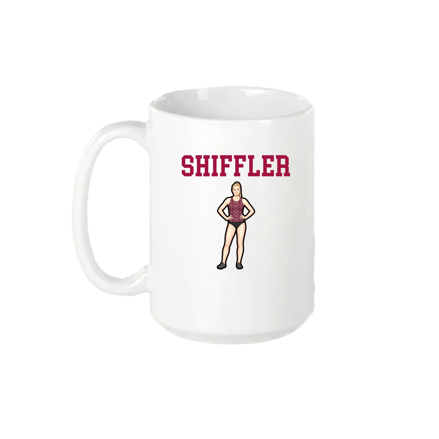 15oz Coffee Mug — Shirsey in White