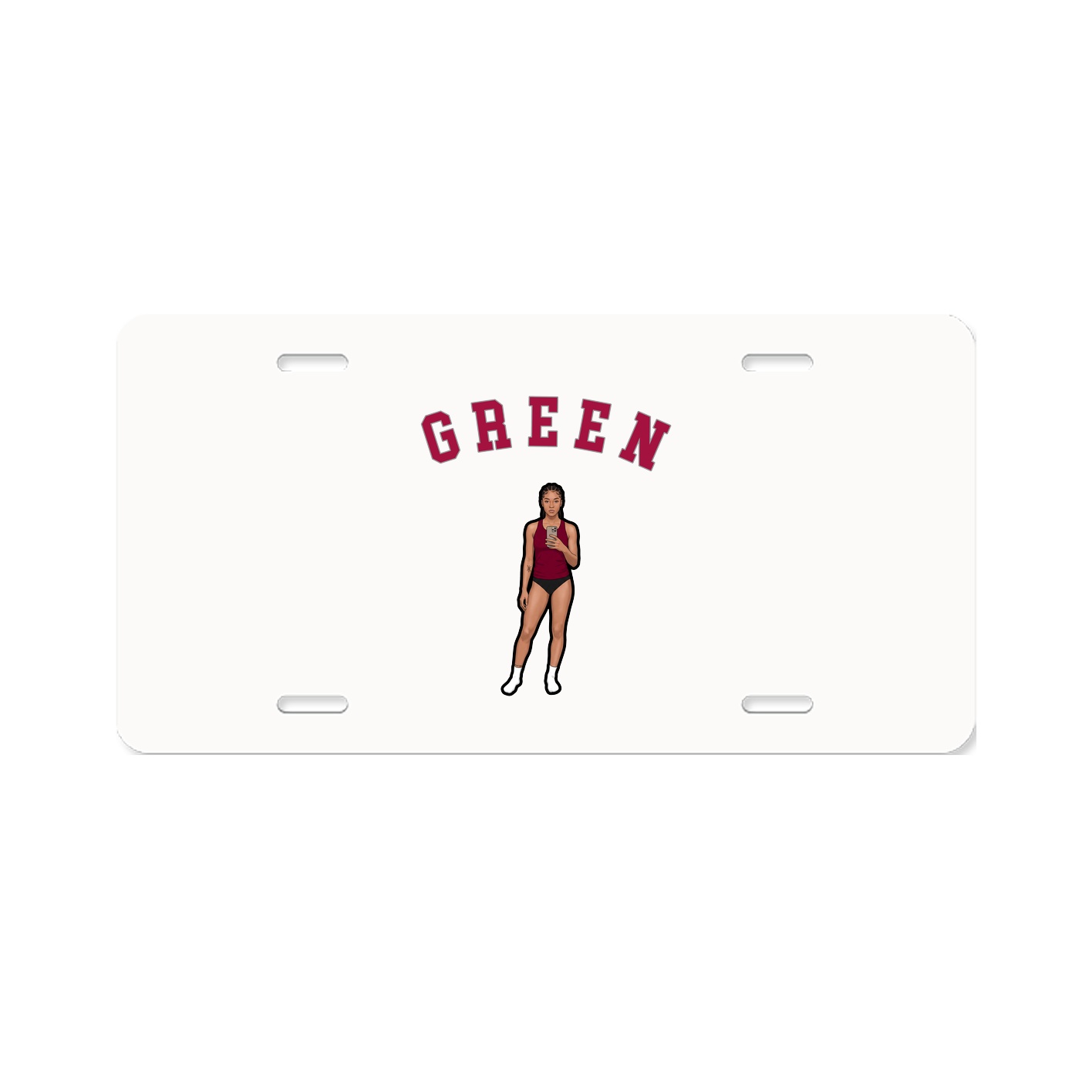 License Plate — Shirsey Arch in Classic