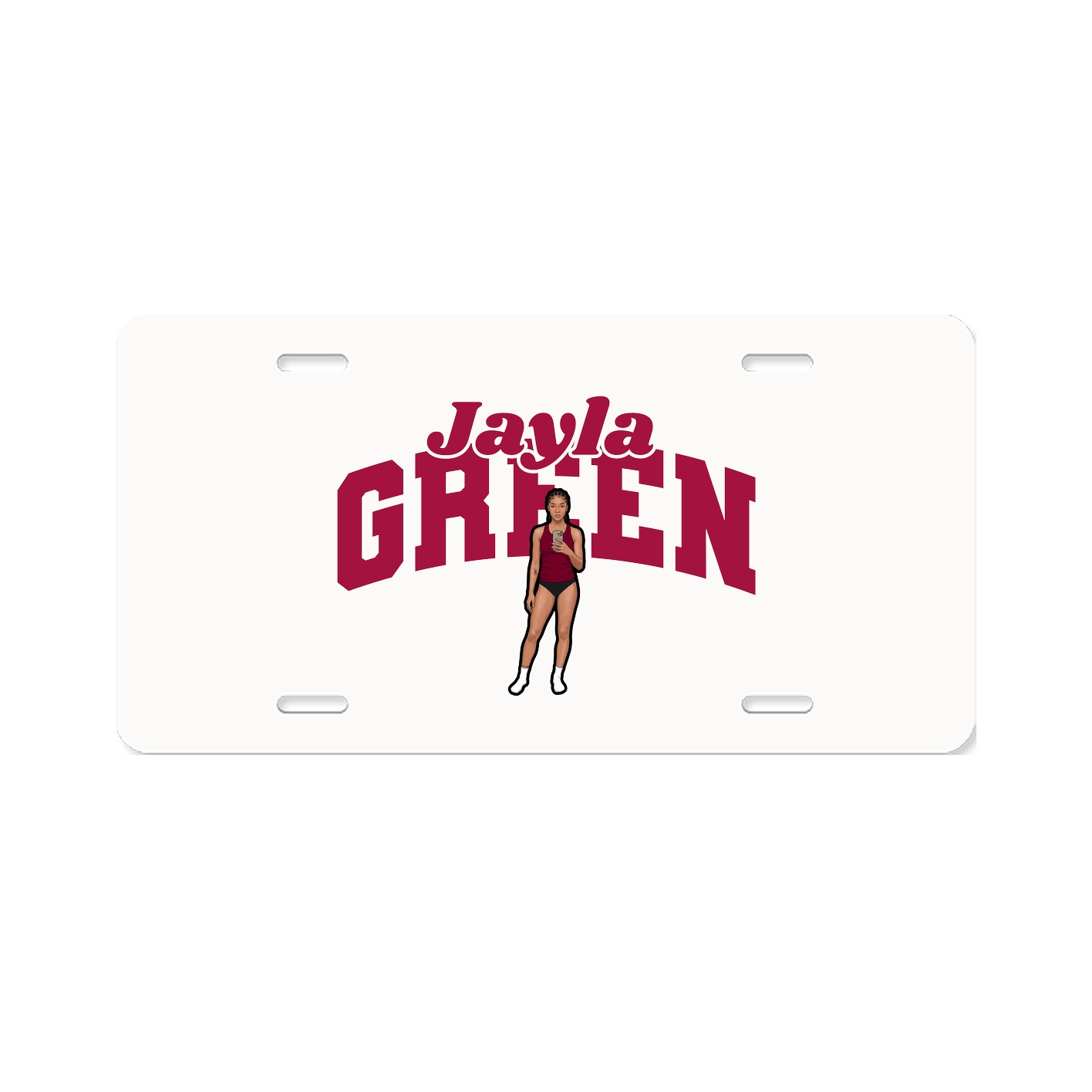 License Plate — Signature Arch in Classic