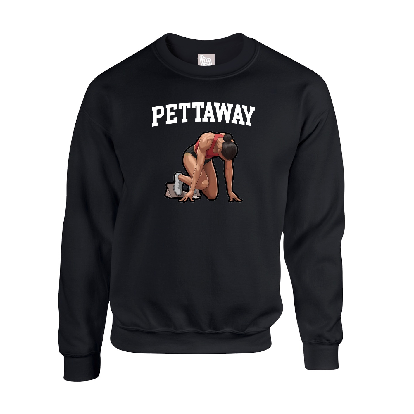 Fleece Crew — Shirsey in Black