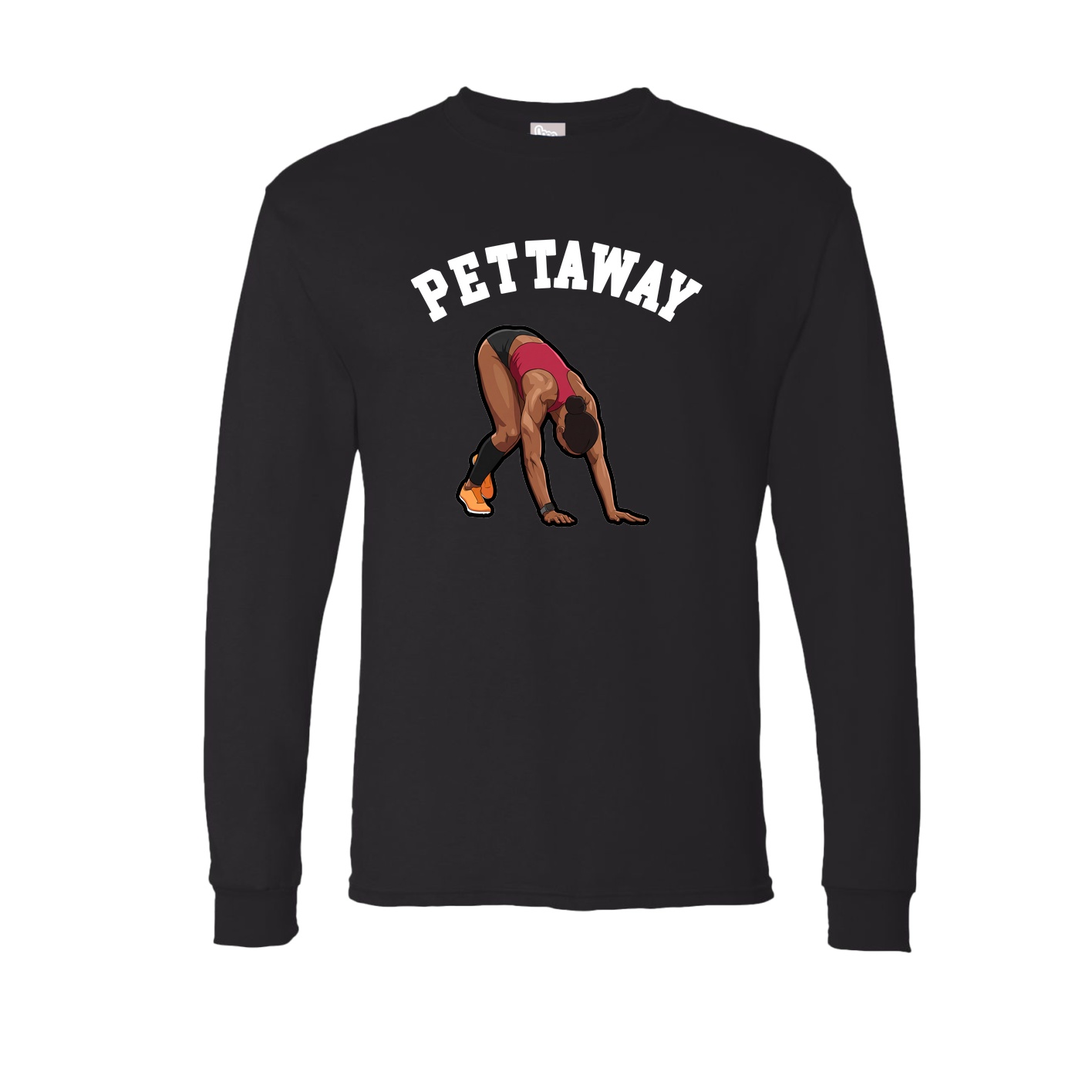 Long Sleeve Tee — Shirsey Arch in Black