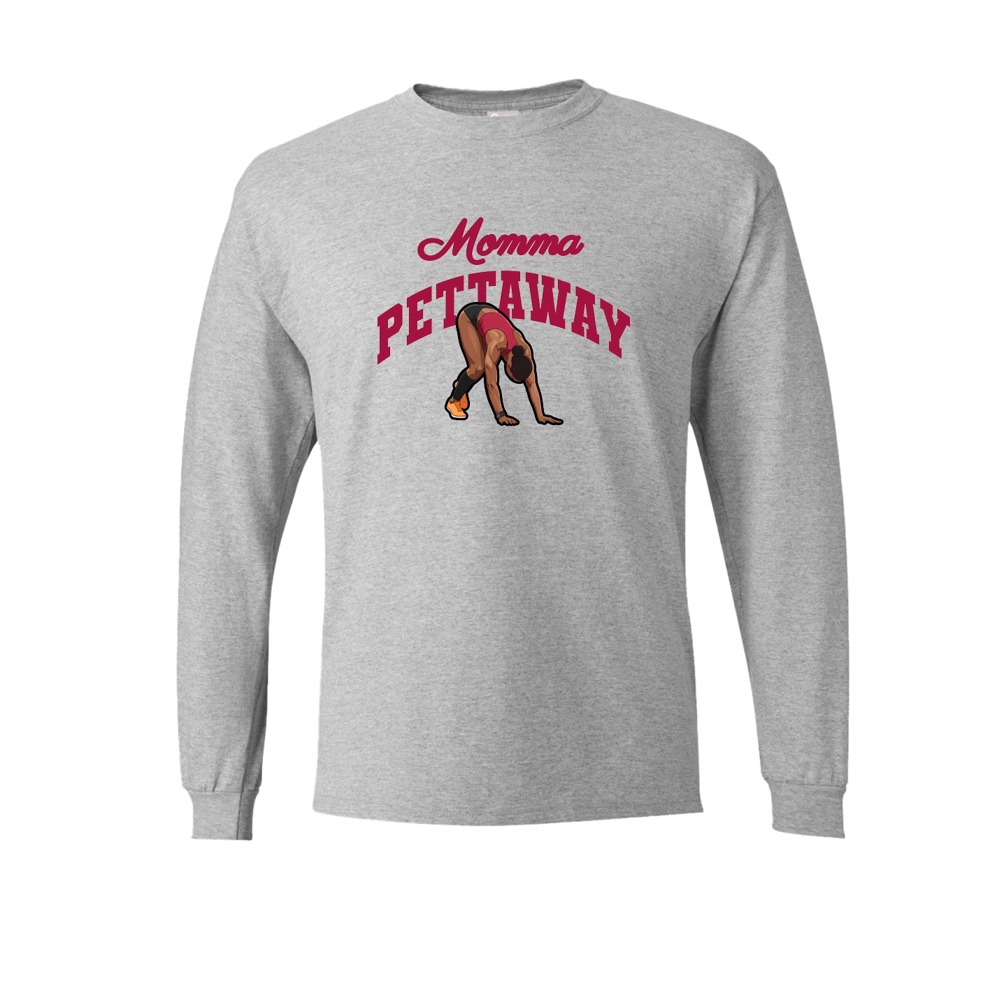 Long Sleeve Tee — Mothers Day Arch in Grey