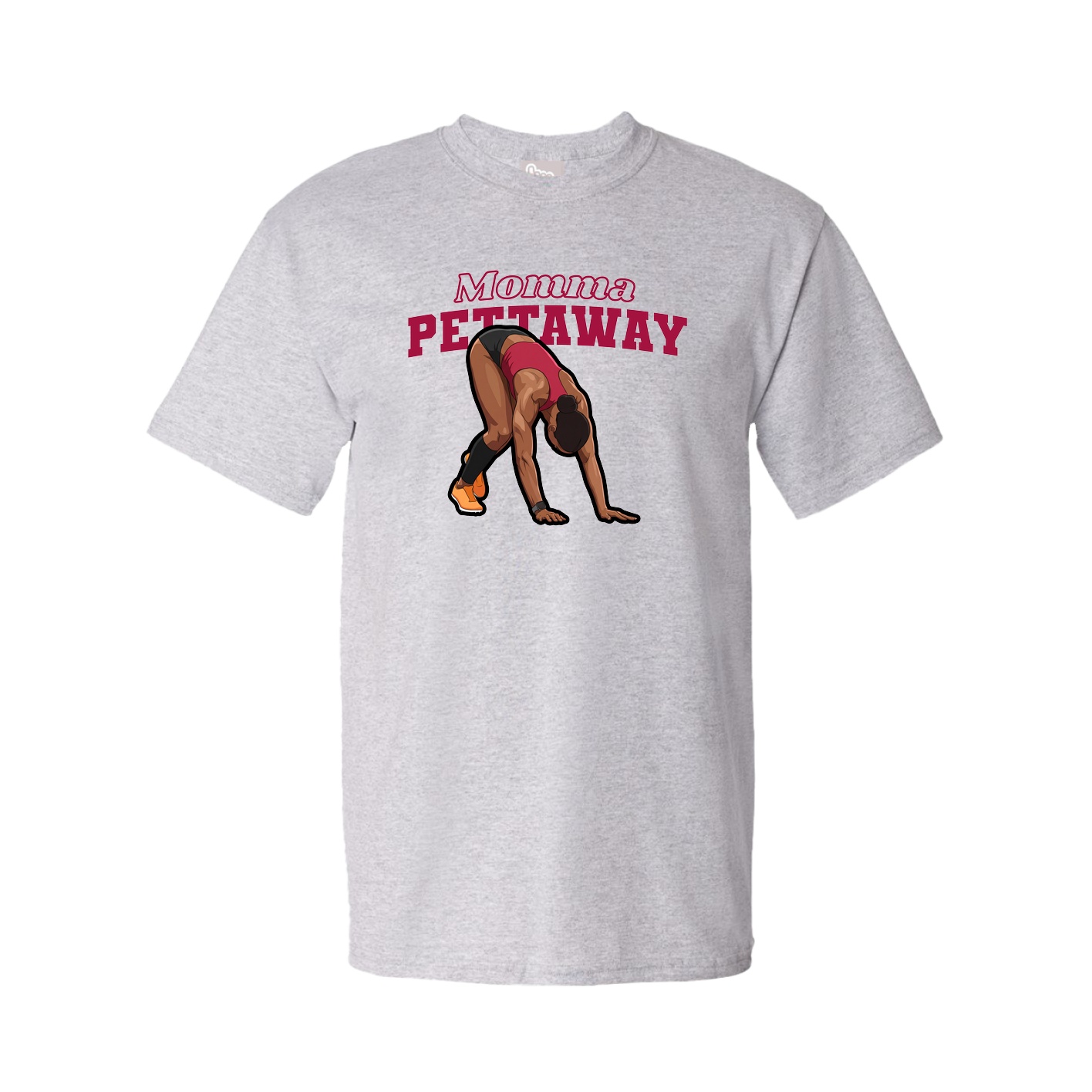 Youth Tee — Mothers Day Block in Grey