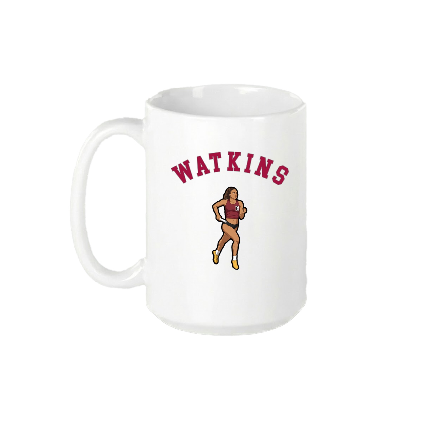 15oz Coffee Mug — Shirsey Arch in White