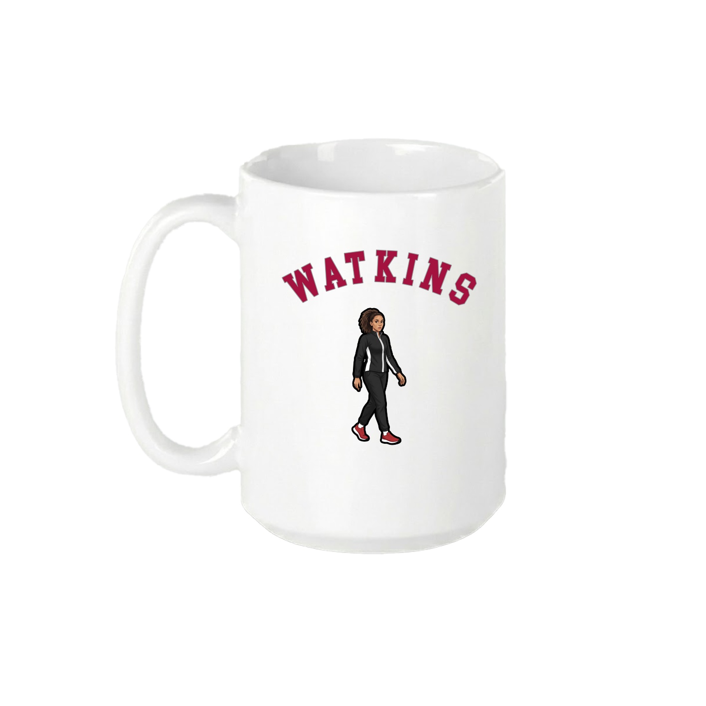 15oz Coffee Mug — Shirsey Arch in White