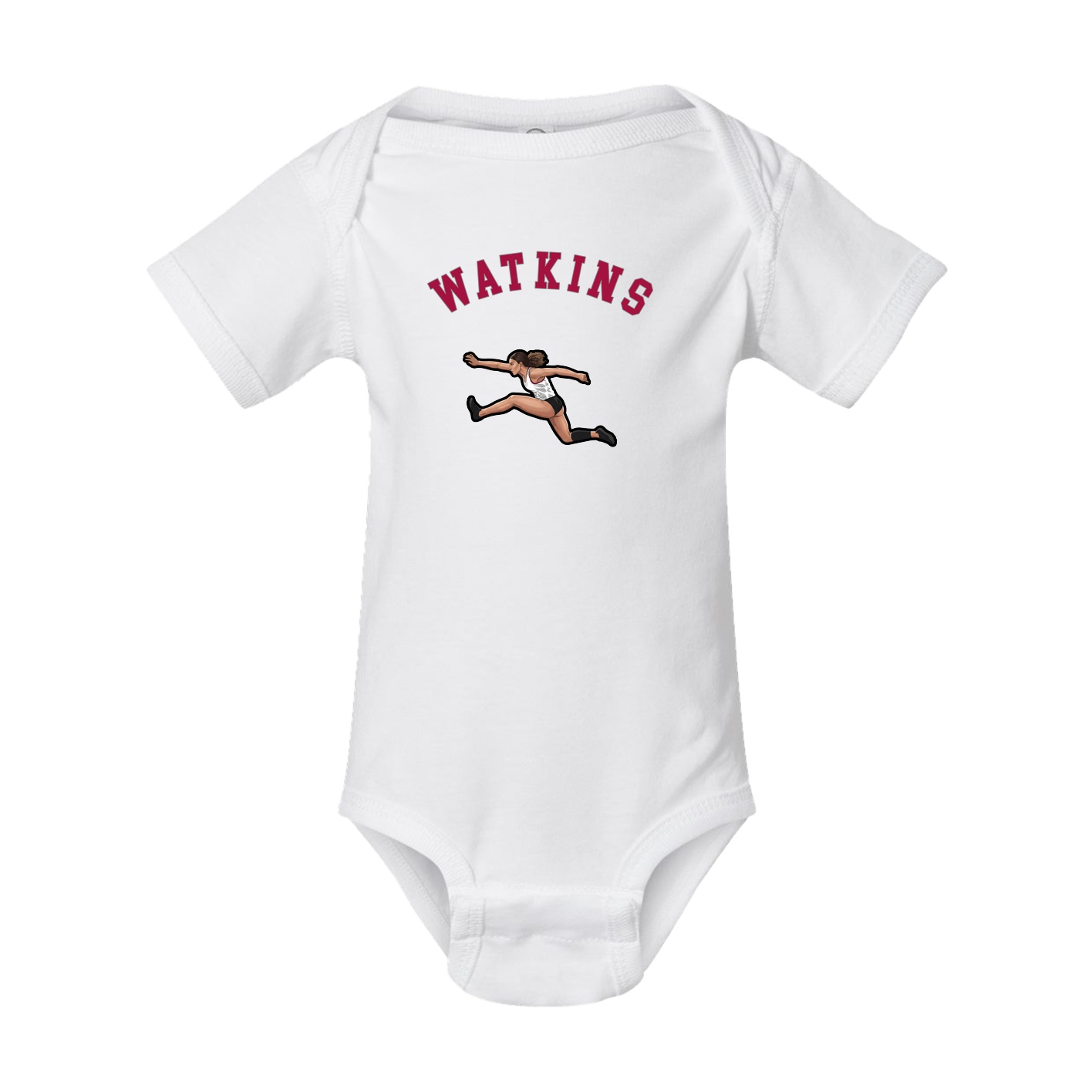 Baby Onesie — Shirsey Arch in White