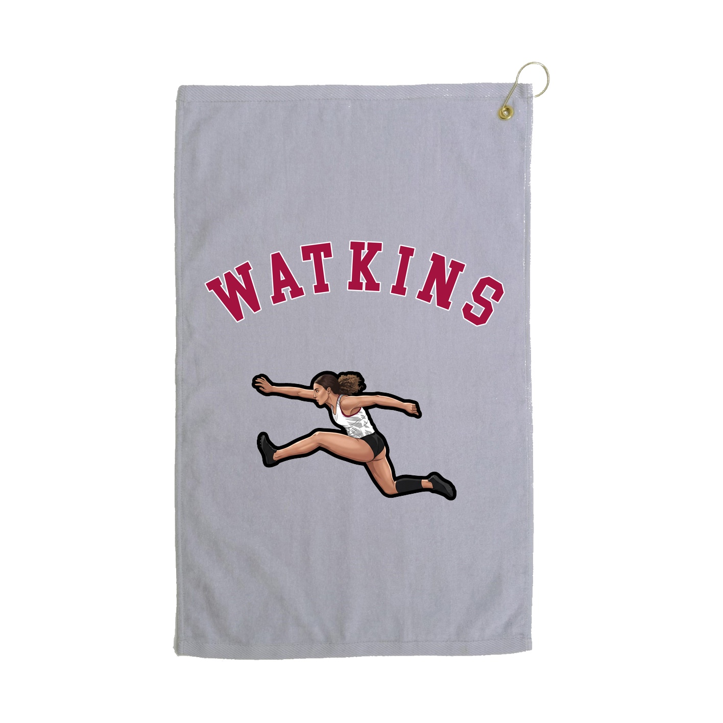 Golf Towel — Shirsey Arch in Grey