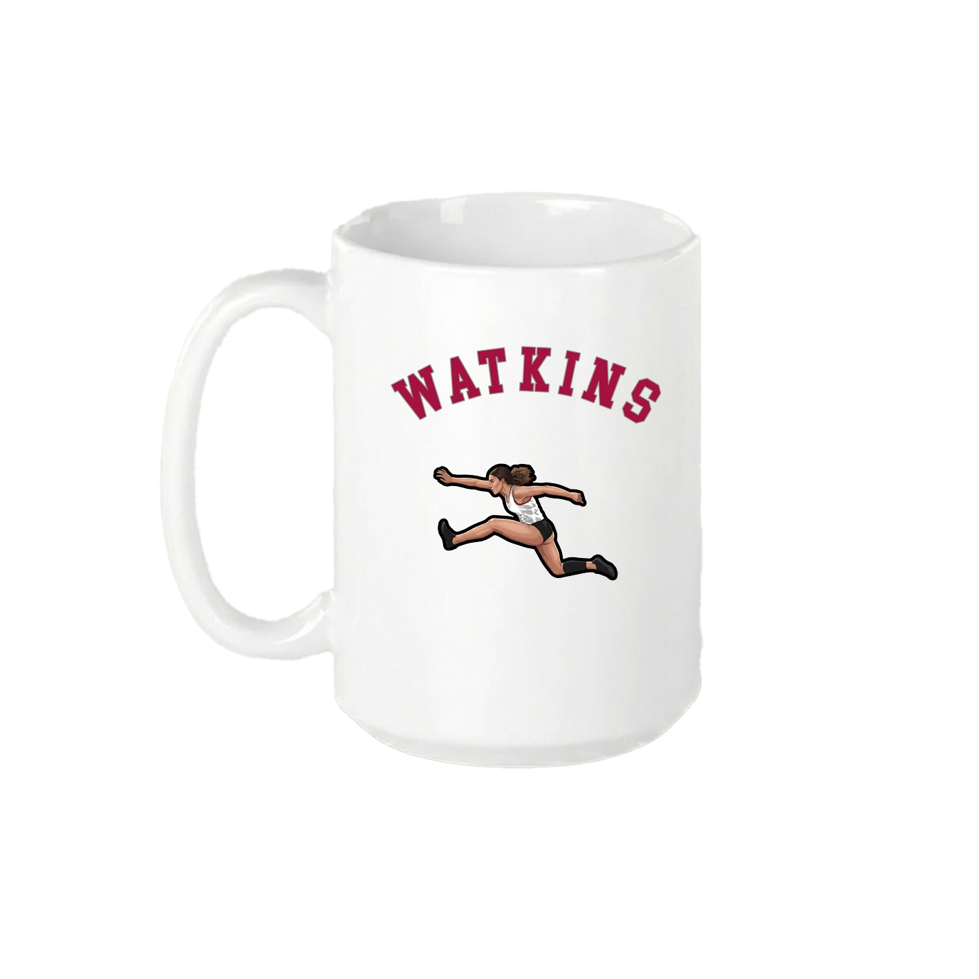 15oz Coffee Mug — Shirsey Arch in White