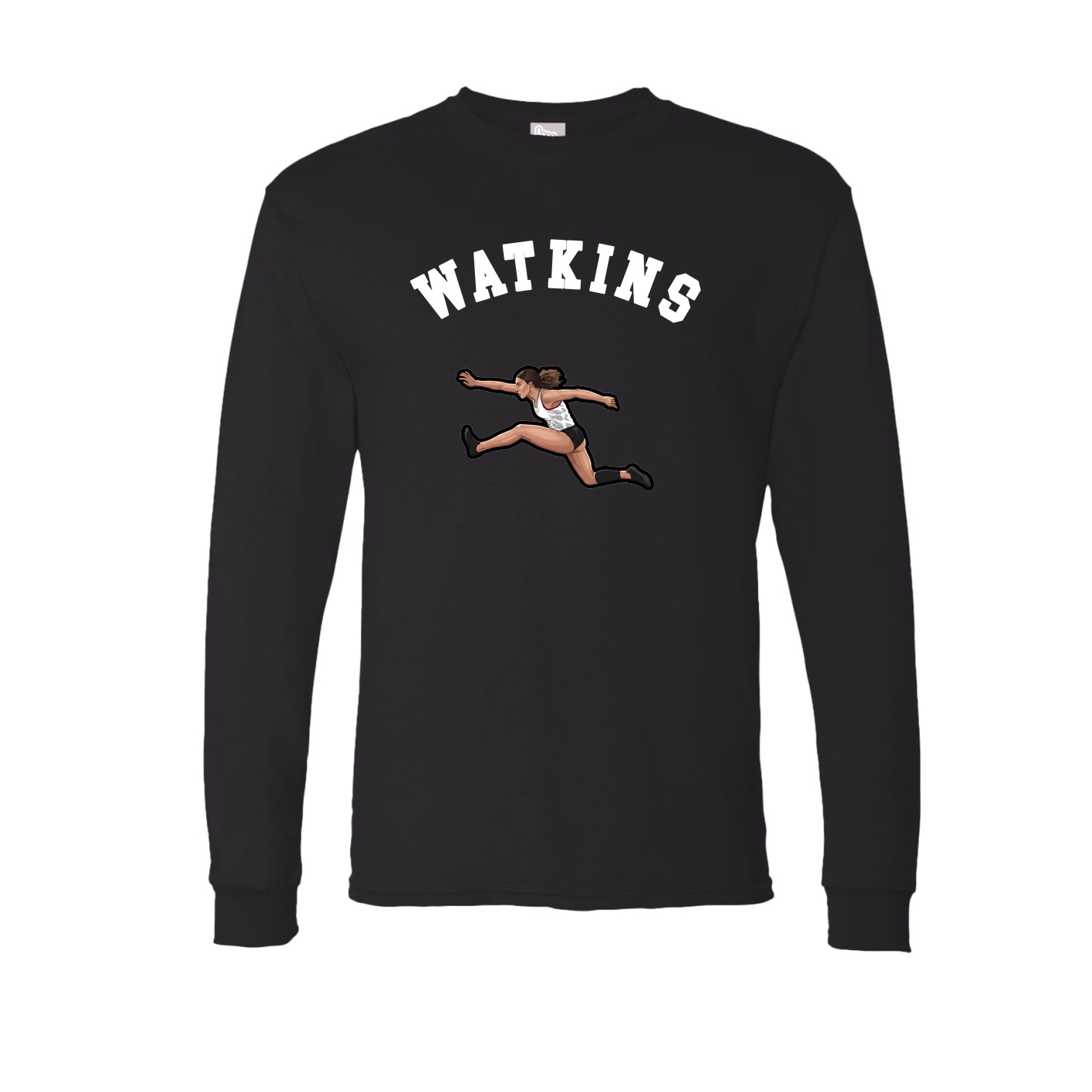 Long Sleeve Tee — Shirsey Arch in Black