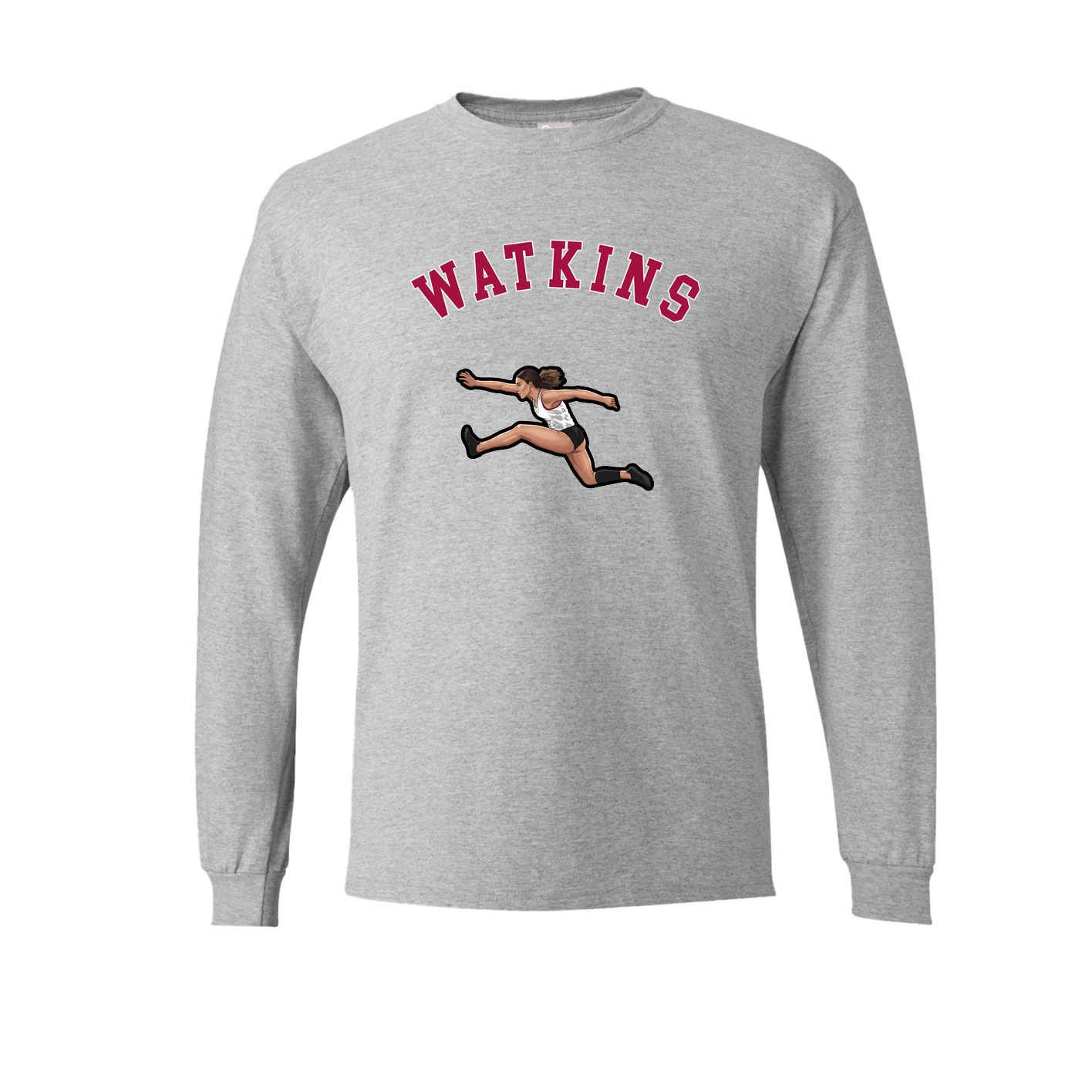 Long Sleeve Tee — Shirsey Arch in Grey