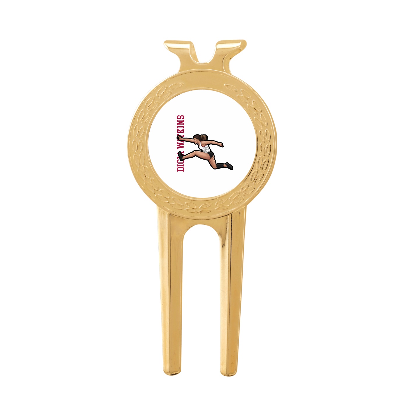 Divot Tool with Ball Marker — Name Vertical in Classic