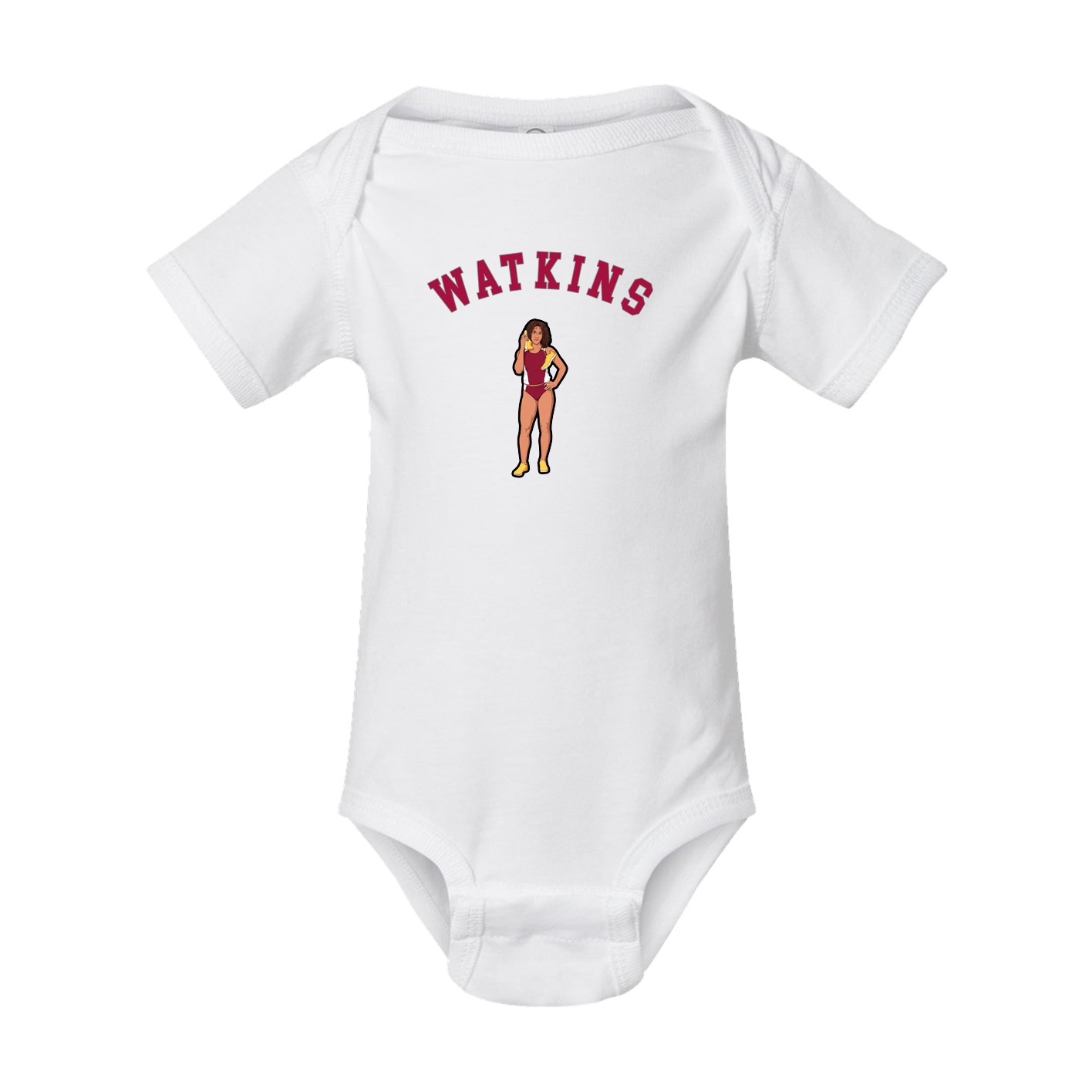 Baby Onesie — Shirsey Arch in White