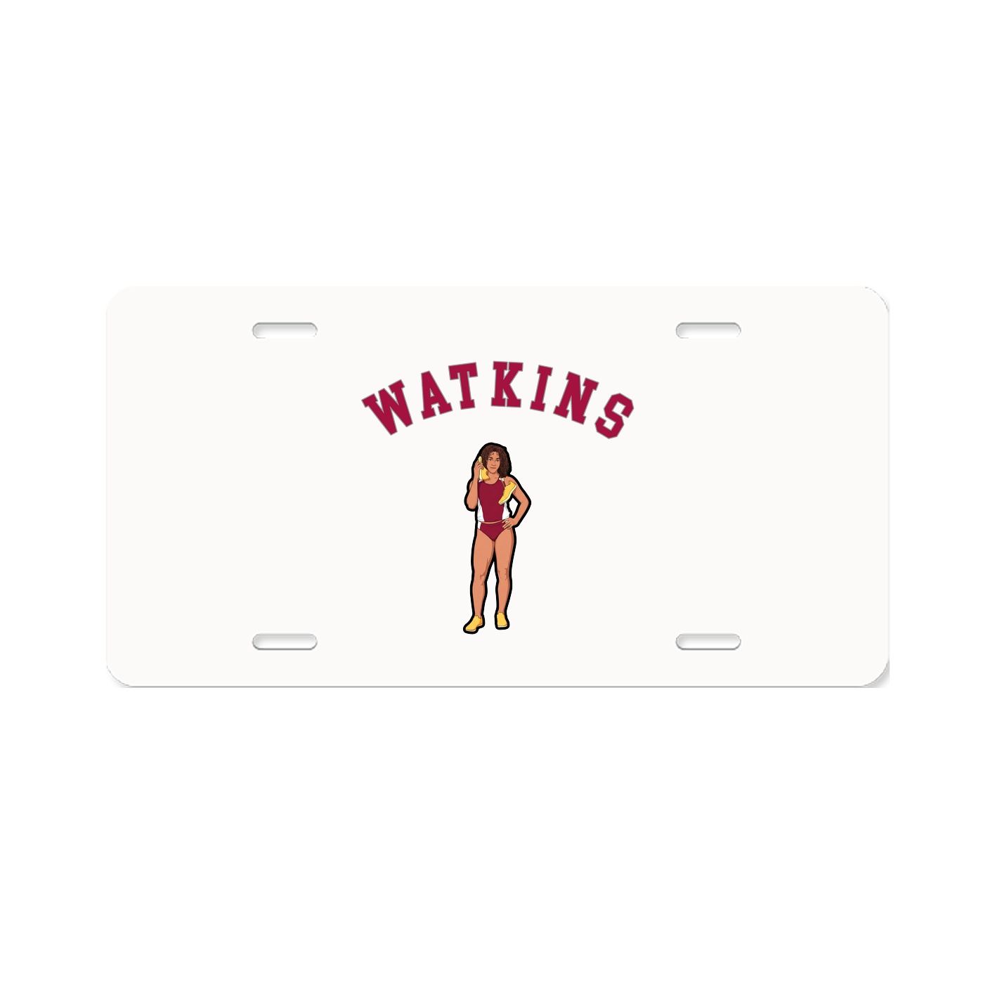 License Plate — Shirsey Arch in Classic