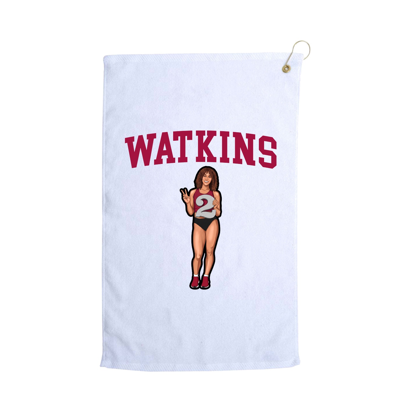 Golf Towel — Shirsey in White