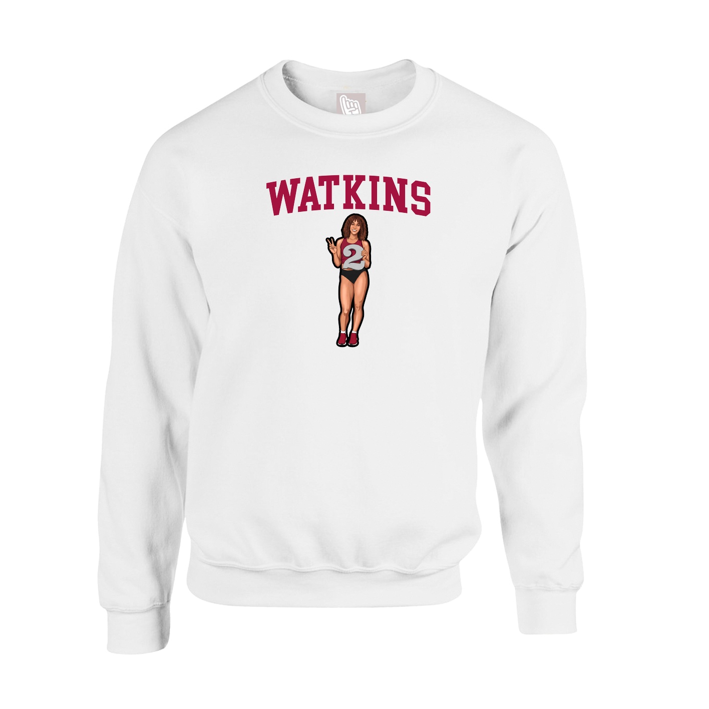 Fleece Crew — Shirsey in White